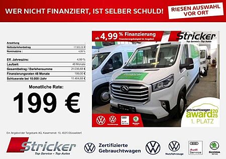 Maxus Deliver 9 2.0 Diesel 199,-ohne Anzahlung