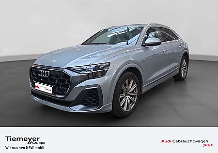 Audi Q8 gebraucht kaufen Audi Q8 55 TFSI Q S LINE UPE114 LM21 PANO AHK HuD LUF