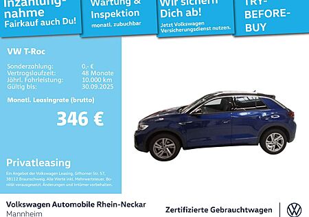 VW T-Roc Volkswagen 1.5 TSI R-Line DSG GAR2029 Navi Kamera Sta