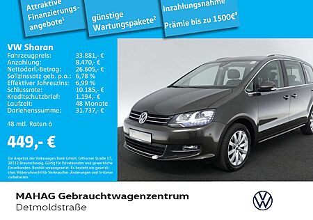 VW Sharan Volkswagen 2.0 TDI Highline Bi-Xenon Navi ParkAssist
