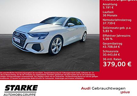 Audi S3 Sportback TFSI S tronic NaviPlus LED SHZ 19-Zol...