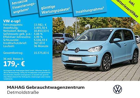 VW e-up! Volkswagen e-up! ACTIVE