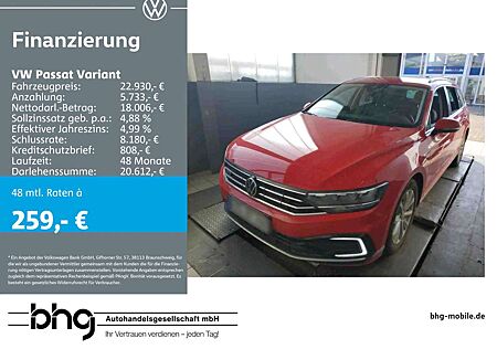 VW Passat Variant Volkswagen 1.4 TSI GTE Plug IN