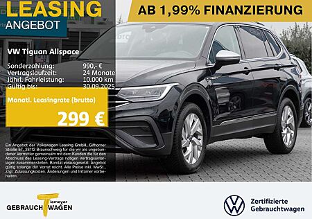VW Tiguan Allspace Volkswagen 1.5 TSI DSG LIFE 7-SITZE NAVI AH