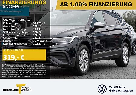 VW Tiguan Allspace Volkswagen 1.5 TSI DSG LIFE 7-SITZE NAVI AH
