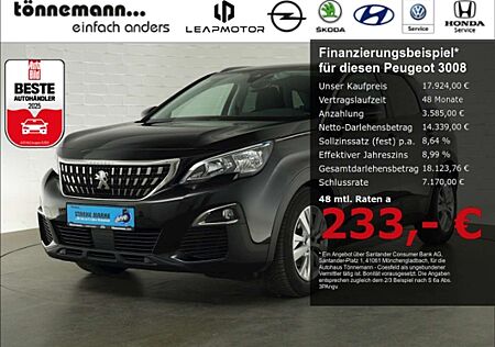 Peugeot 3008 ACTIVE AT+NAVI+SITZHEIZUNG+PARKPILOT HI+LED TAGFAH