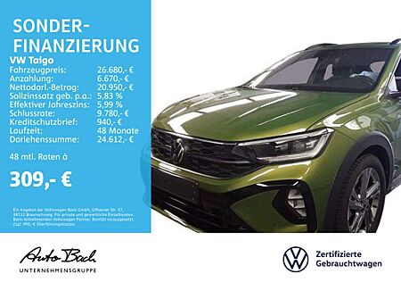VW Taigo Volkswagen 1.0 TSI "R-Line" "Black Style" DSG Navi LE