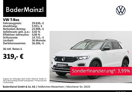 VW T-Roc Volkswagen 2.0 TDI 4M DSG R-line Kamera LED beats ACC