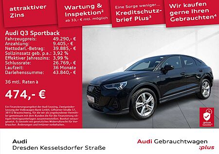 Audi Q3 40 TFSI Q. S-Line LED Navi Kamera A