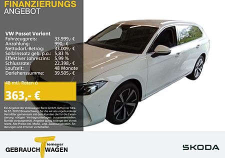 VW Passat Variant Volkswagen 1.5 eTSI DSG BUSINESS LM18 AHK KE