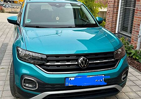 VW T-Cross Volkswagen 1.0 Life United Türkis