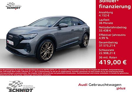 Audi Q4 e-tron Sportback 40 e-tron MATRIX OPTIK 20"