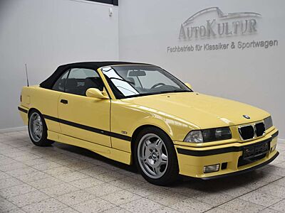 BMW M3 3.2 Cabrio / SMG / Verdeck NEU / Dakargelb