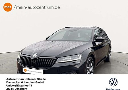 Skoda Superb Combi 2.0 TDI Sportline Alu LED AHK Kamera Navi AC
