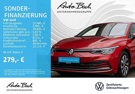VW Golf Volkswagen VIII 1.5 eTSI "ACTIVE" DSG Navi LED Digital