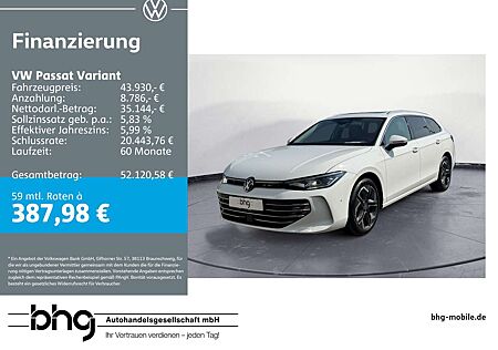 Volkswagen Passat Variant Passat Elegance 2.0 TDI *AHK*PANO*NAVI