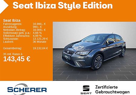 SEAT Ibiza Style 1.0 TSI Full Link LED Scheinwerfer S