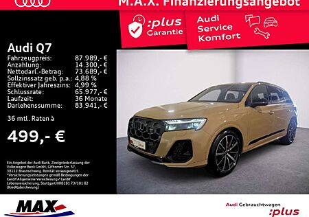 Audi Q7 50 TDI QUATTRO S LINE 7-SITZE +HD-MATRIX+AHK+