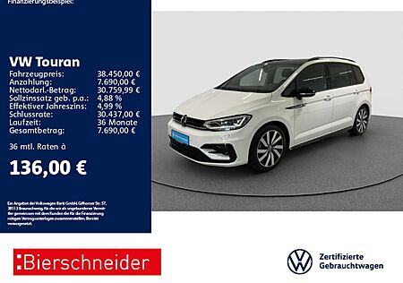 VW Touran Volkswagen 1.5 TSI DSG R-Line Black 7SITZE AHK PANO