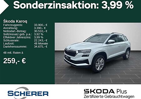 Skoda Karoq Selection 1.5 TSI DSG AHK Navi SHZ PDC VC