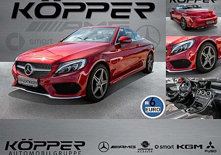 Mercedes-Benz C 200 AMG 4M Cabriolet AHK Navi Distronic LED