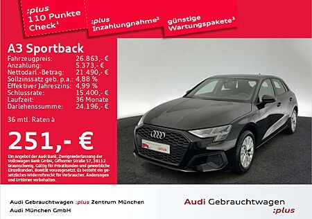 Audi A3 40 TFSI e S tronic Navi+/Virtual+