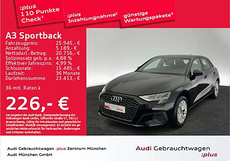 Audi A3 40 TFSI e S tronic Navi+/Virtual+