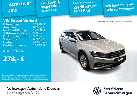 VW Passat Variant Volkswagen Business 2.0 TDI DSG AHK LED APP