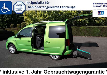 VW Caddy Volkswagen Comfortline 1,4 TSI DSG*rollstuhlgerecht*Flexrampe