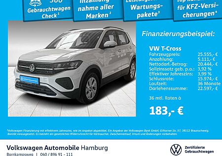 VW T-Cross Volkswagen 1.0 TSI Life DSG Kamera Klima Sitzhzg