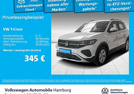 VW T-Cross Volkswagen 1.0 TSI Life DSG Kamera Klima Sitzhzg