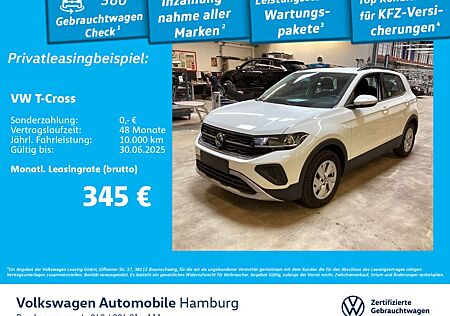 VW T-Cross Volkswagen 1.0 TSI Life DSG Kamera Klima Sitzhzg