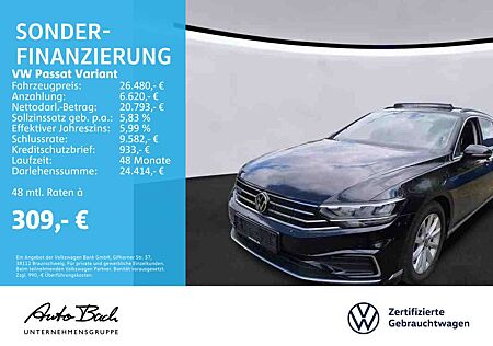 VW Passat Variant Volkswagen GTE 1.4 eHybrid DSG Navi LED Pano