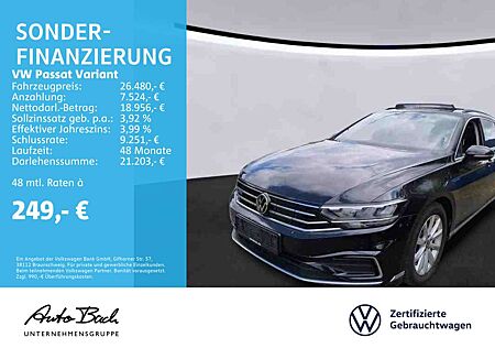 VW Passat Variant Volkswagen GTE 1.4 eHybrid DSG Navi LED Pano