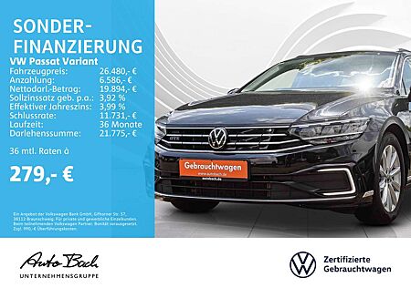 VW Passat Variant Volkswagen GTE 1.4 eHybrid DSG Navi LED Pano