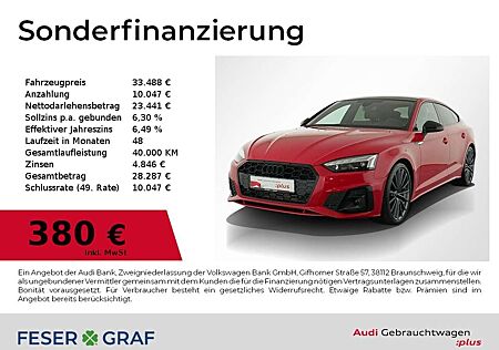 Audi A5 Sportback 40 TFSI S tronic S Line Int Pano,Matrix,