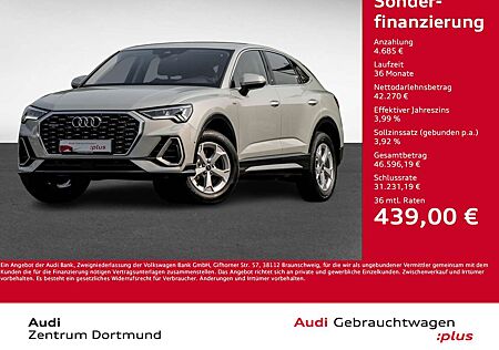 Audi Q3 Sportback 40 quattro S LINE AHK CAM ACC LM19