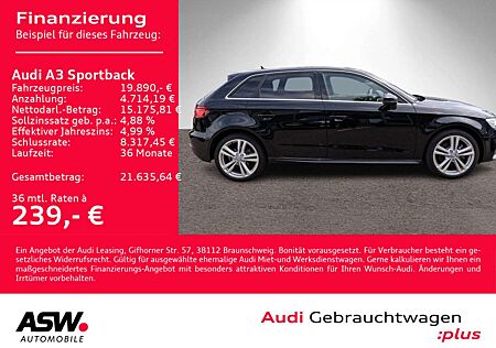 Audi A3 sport 40 e-tron Navi Matrix PDC B&O