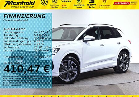Audi Q4 e-tron 45 quattro, AHK, 20", Matrix LED, MMI,