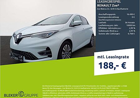 Renault ZOE Riviera Z.E. 50 R135 Kaufbatterie