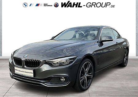 BMW 440 i xDrive CABRIO SPORT LINE NAVI PROF LEDER HUD A