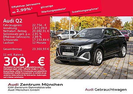 Audi Q2 30 TFSI 2x S line NaviVorb/SitzHzg/PDC