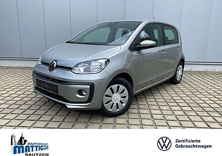 VW Up Volkswagen ! 1.0 Move 4-TÜRER/KLIMAANLAGE/COMP.-PHONE/TEL.-VOR