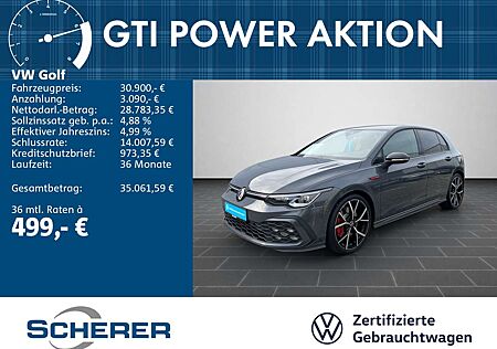 VW Golf GTI Volkswagen Golf VIII 2.0 TSI GTI DSG RFK/NAVI/LED/Side Assi
