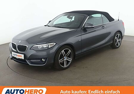 BMW 218d 218 Sport Line *NAVI*TEMPO*PDC*SHZ*