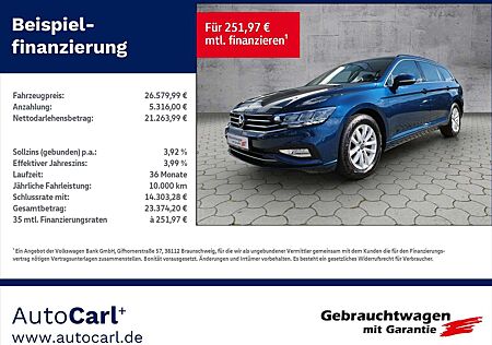VW Passat Variant Volkswagen Business 2.0TDI DSG Navi/Carplay/LED KLIMA LED AL