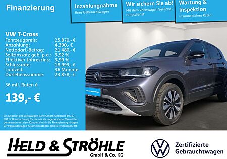 VW T-Cross Volkswagen GOAL 1.0 TSI LED NAV AHK ACC DAB+ APP