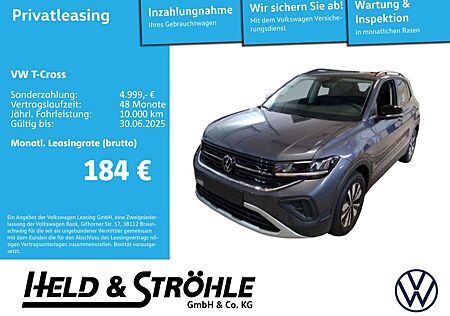 VW T-Cross Volkswagen GOAL 1.0 TSI LED NAV AHK ACC DAB+ APP