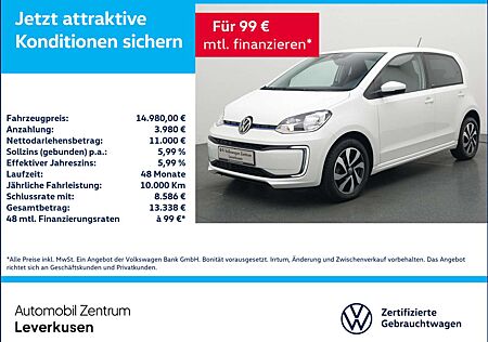 VW e-up! Volkswagen e-up! Active PORT NAVI KAM SHZ PDC KLIMA