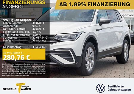 VW Tiguan Allspace Volkswagen 1.5 TSI DSG LIFE 7-SITZE NAVI AH